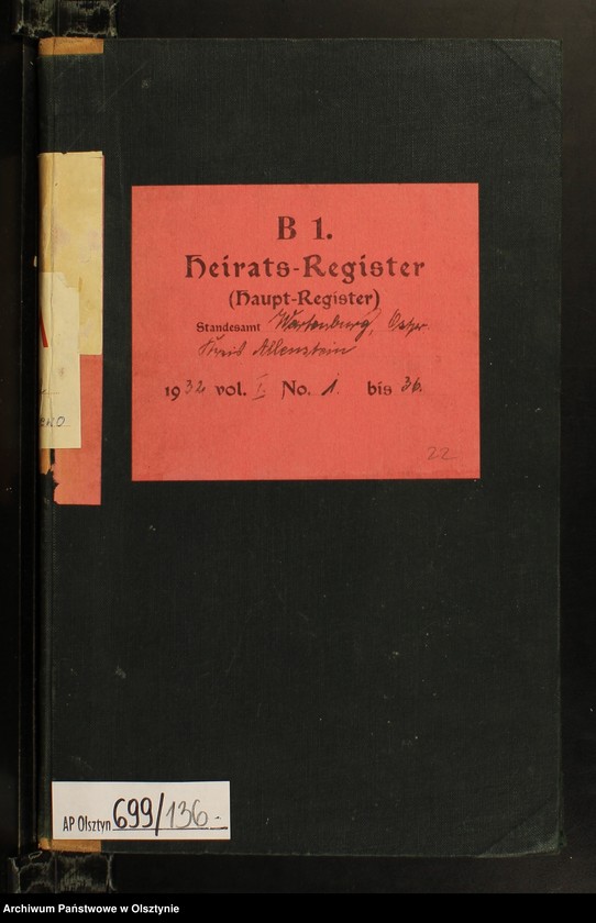 image.from.unit.number "Heirats-Haupt-Register Nr 1 - 36"