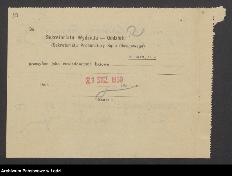 Obraz 12 z jednostki "Maurycy Żarski, Jakub Żarski, Samson Schor- wyrób i sprzedaż materaców włókienniczych w Pabianicach"