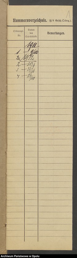 image.from.unit.number "Verfügung von Todes wegen der Witwe Anna Pelzel geb[orene] Hischer in Neustadt"