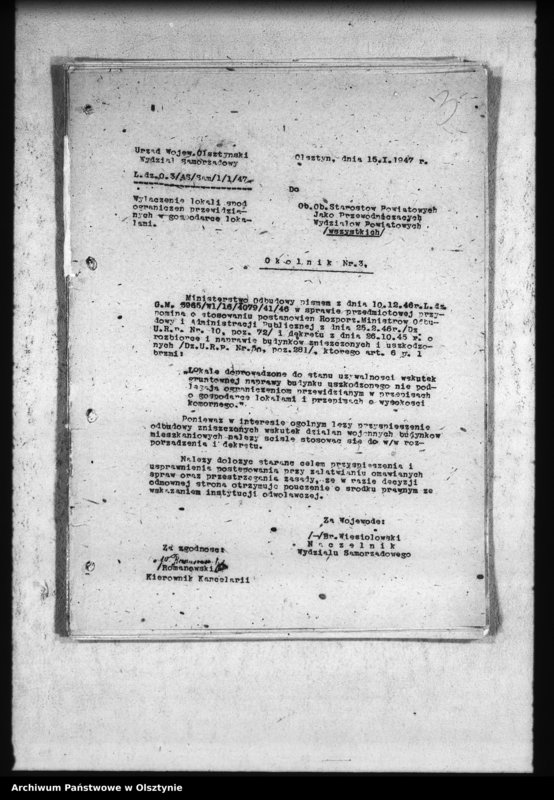 image.from.unit.number "Okólniki, pisma okólne i zarządzenia"