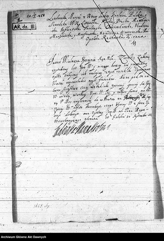 image.from.collection.number "Listy królowych polskich do Radziwiłłów111"