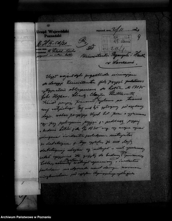 Obraz 13 z jednostki "Gospodarstwo rolne R. Świtalskiego majątek Psarskie powiat szamotulski nr woj. 6573"