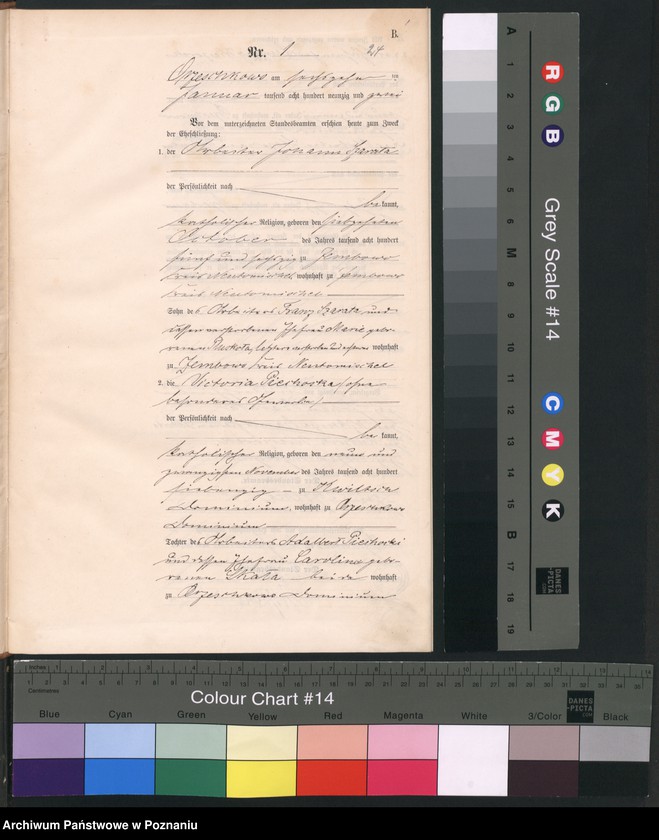 Obraz 4 z jednostki "Księga małżeństw"