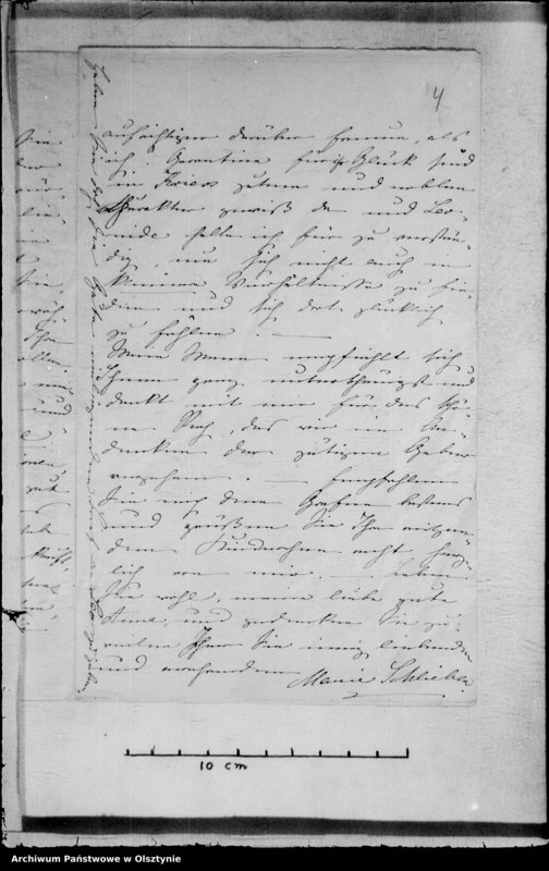 image.from.unit.number "/Marie Gfin v. Schlieben- Sanditten geb. v. Ploetz auf Goetzendorf an Anna Gfin Lehndorf geb. Hahn/"