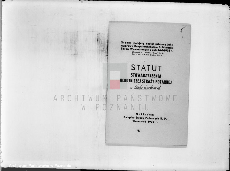 Obraz 9 z jednostki "/Stowarzyszenie ochotniczej straży pożarnej z terenu powiatu chodzieskiego/ miejscowości od litery O-Z"