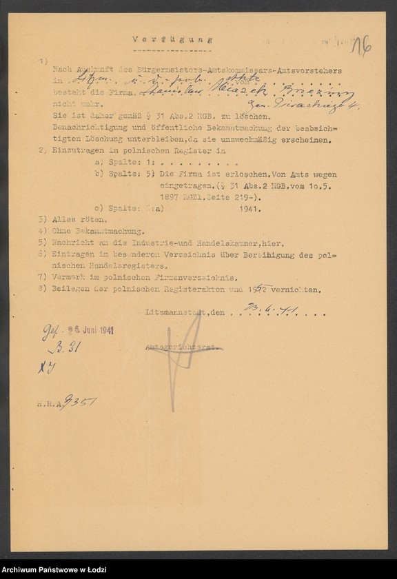 Obraz 18 z jednostki "Stanisław Miazek – sklep rzeźniczy"