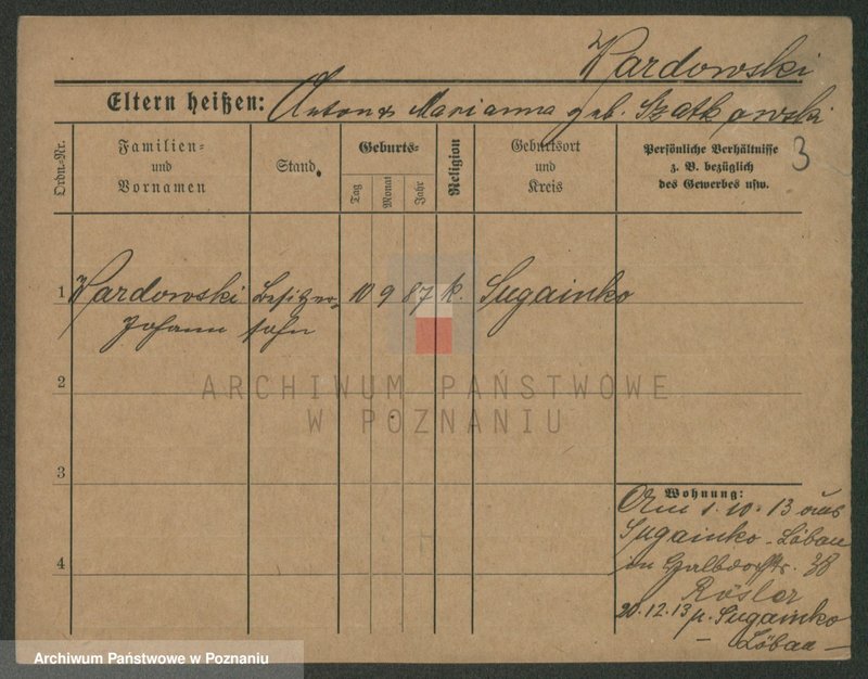 Obraz 9 z jednostki "Wardowski - Warszewski"