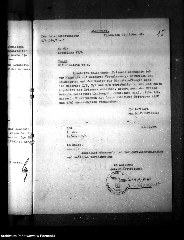 Obraz 19 z jednostki "Landeskultur- Verwaltung (Budżety)"