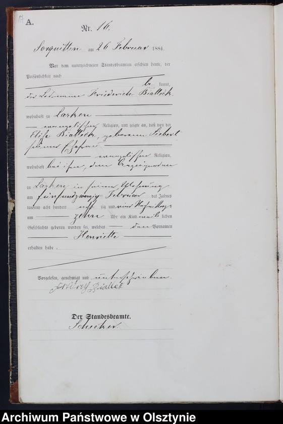 image.from.unit.number "Geburts-Haupt-Register Nr 1 - 74"
