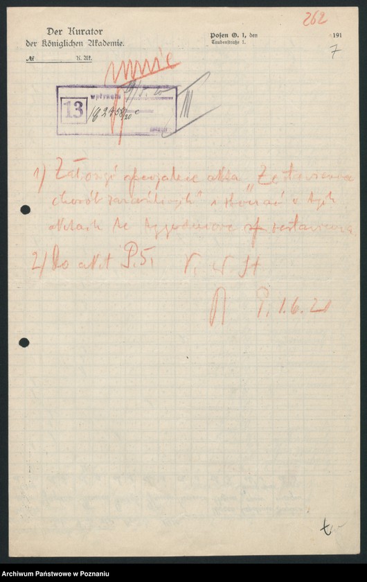 Obraz 7 z jednostki "[Tygodniowe zestawienia chorób zakaźnych z terenu województwa poznańskiego]"