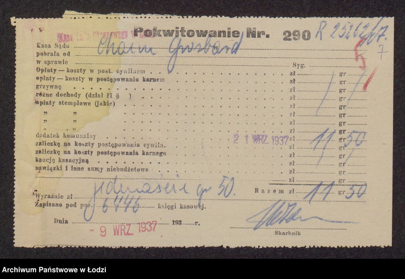 Obraz 9 z jednostki "Przędzanić- Chaim Grosbard- sprzedaż nici farbowanych"