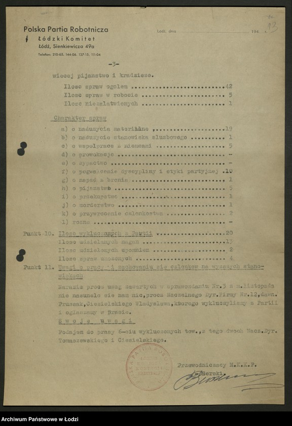 Obraz 14 z jednostki "Sprawozdania [z działalności]"