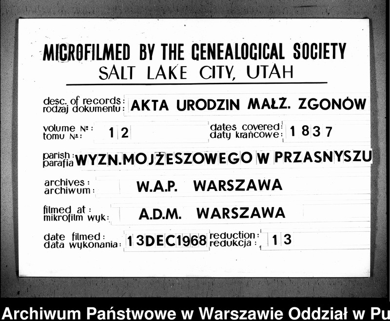 image.from.unit.number "Akta urodzeń, małżeństw i zgonów"