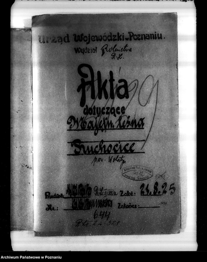 Obraz 4 z jednostki "Majętność leśna Ruchocice powiat wolsztyński"