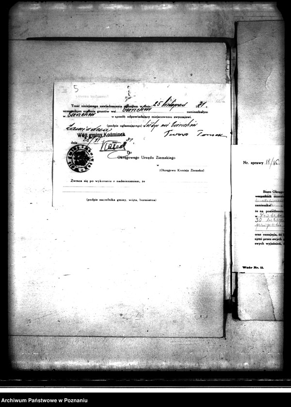 Obraz 9 z jednostki "Scalenie gruntów we wsi Sierzchów powiatu kaliskiego"