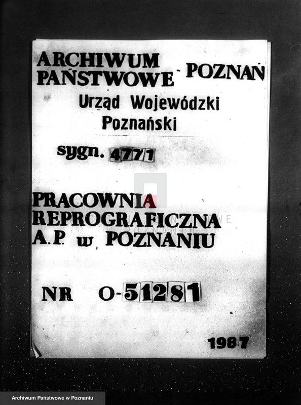 Obraz 1 z jednostki "/Fabryka H. Cegielski w Poznaniu dane dot. organizacji i produkcji /"
