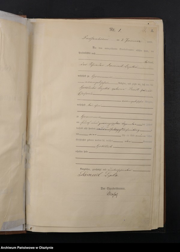 image.from.unit.number "Geburts-Haupt-Register Nr 1 - 189"