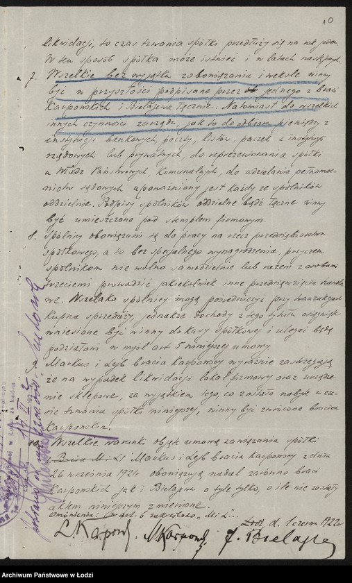 Obraz 12 z jednostki "Markus i Lejb bracia Karpowscy – sprzedaż sukna i kartu"