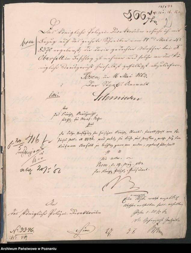 Obraz 5 z jednostki "A. betr. Dionisius Oberfeldt, Kaufmann /Waffenlager/"