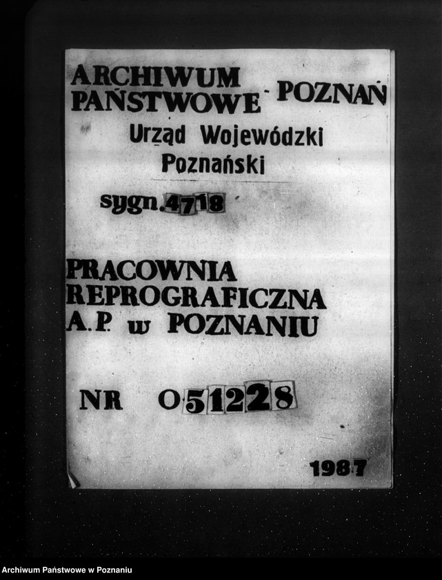 Obraz 1 z jednostki "Spółdzielnia Mleczarska w Komorzewie, pow. obornicki nr woj. 864"