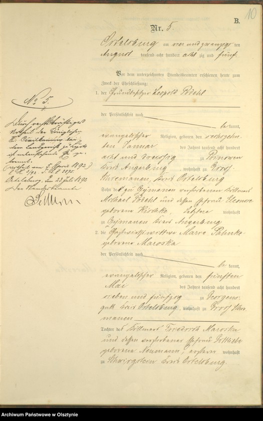 image.from.unit.number "Heiraths-Haupt-Register Nr 1 - 15"