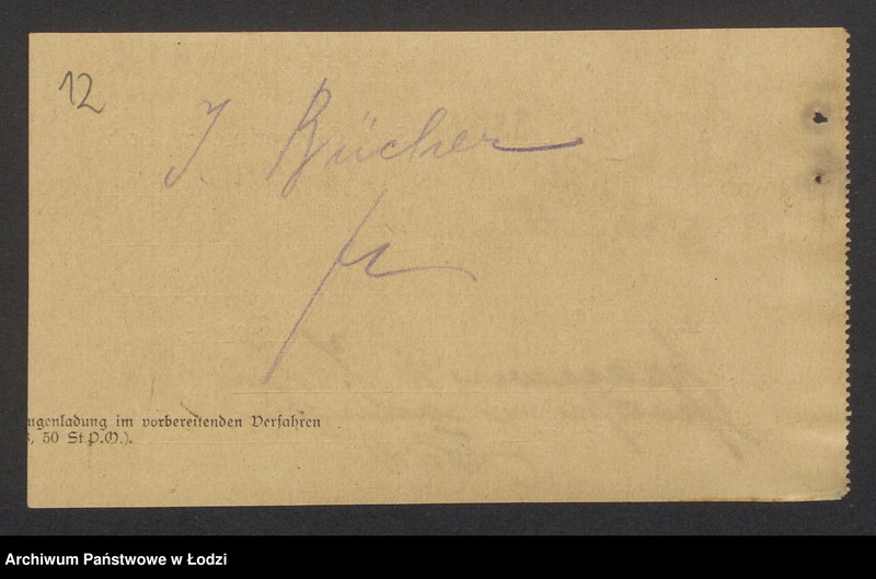 Obraz 14 z jednostki "Szachna Lewin - sprzedaż towarów manufakturowych"