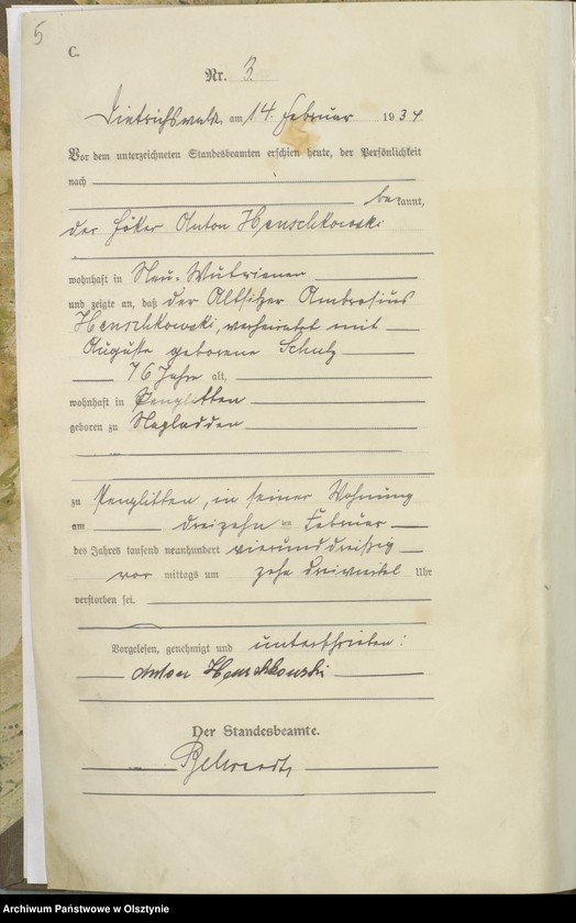 image.from.unit.number "Sterbe-Haupt-Register Nr 1 - 48,1- 16 i 25 - 28,1 - 35,1 -15,18 - 21,24 - 29,34 - 35"