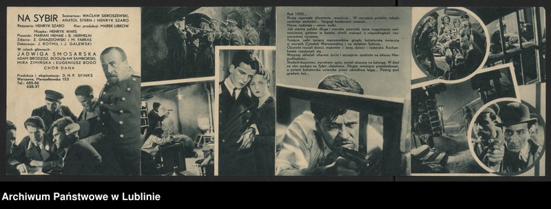 Obraz 2 z kolekcji "Perły przedwojennej kinematografii - materiały ulotne"