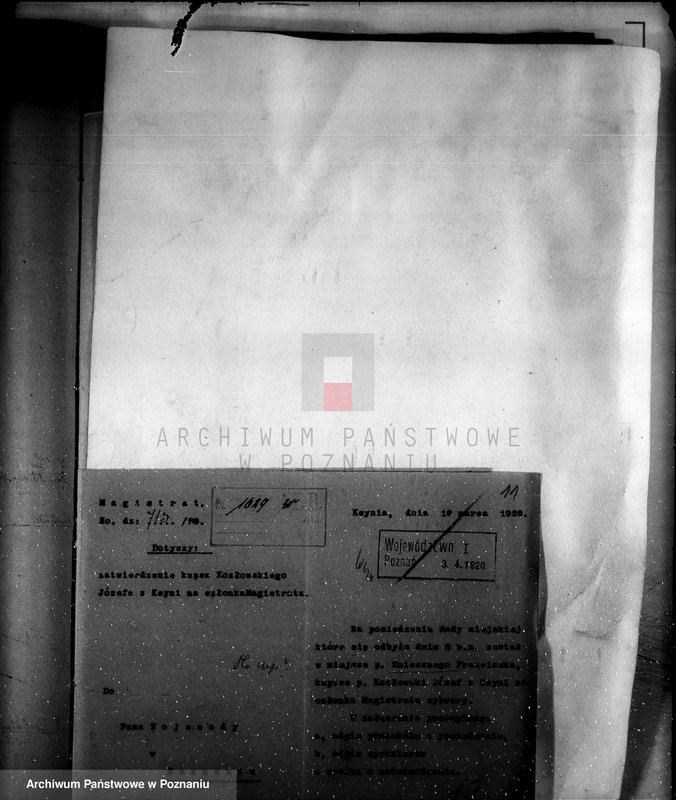 Obraz 15 z jednostki "Członkowie magistratu miasta Kcyni"