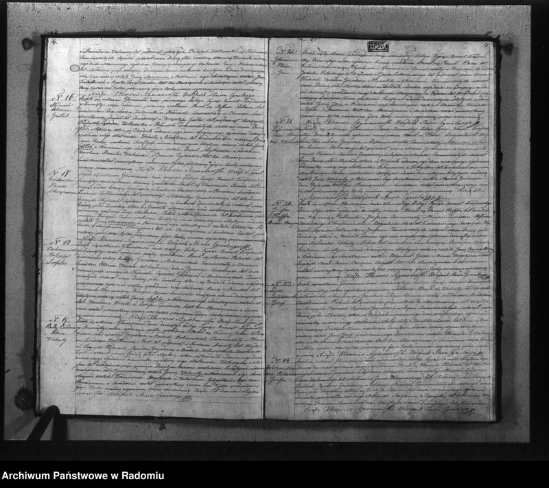 image.from.unit.number "Akta urodzonych, małzeństwa i zeyścia gminy i parafii Głowaczewskiwy w roku 1839"