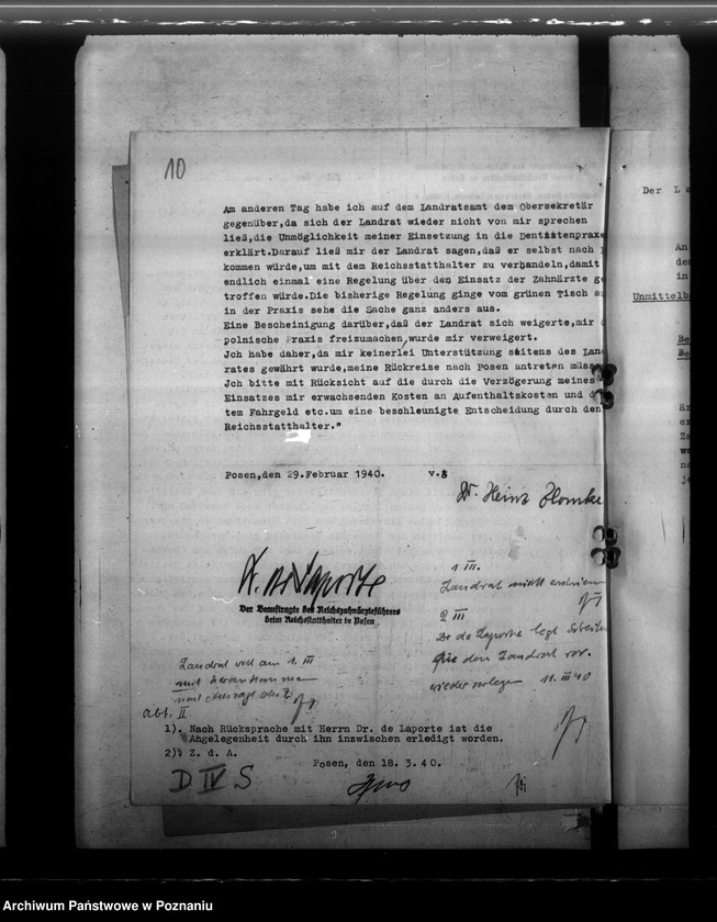 Obraz 14 z jednostki "Notdienstverpflichtung der Zahnärzte"