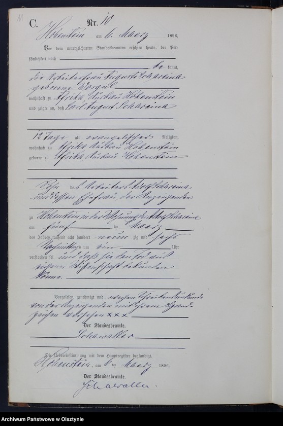 image.from.unit.number "Sterbe-Neben-Register Nr 1 - 72"