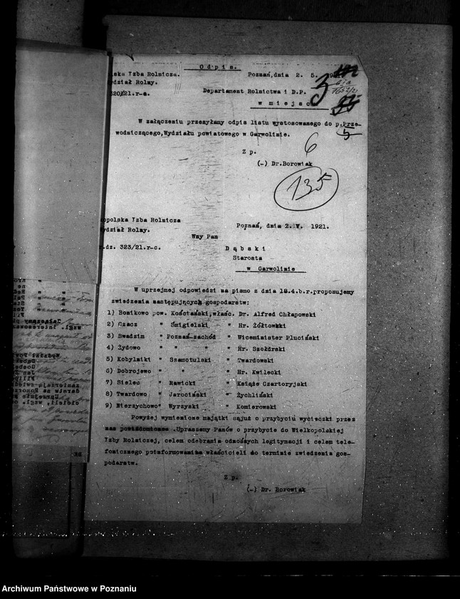 Obraz 10 z jednostki "Sprawy szczegółowo-- administracyjne Petencje, wnioski, zażalenia, zapytania o opinię"