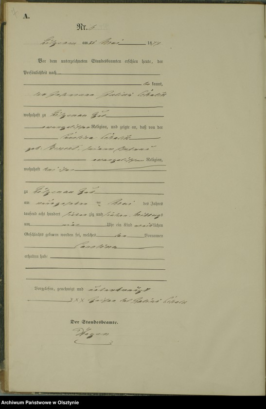 image.from.unit.number "Geburts-Haupt-Register Nr 1 - 15"