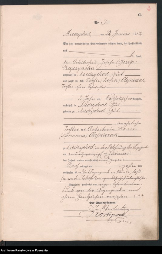 Obraz 6 z jednostki "Sterbe-Haupt-Register"