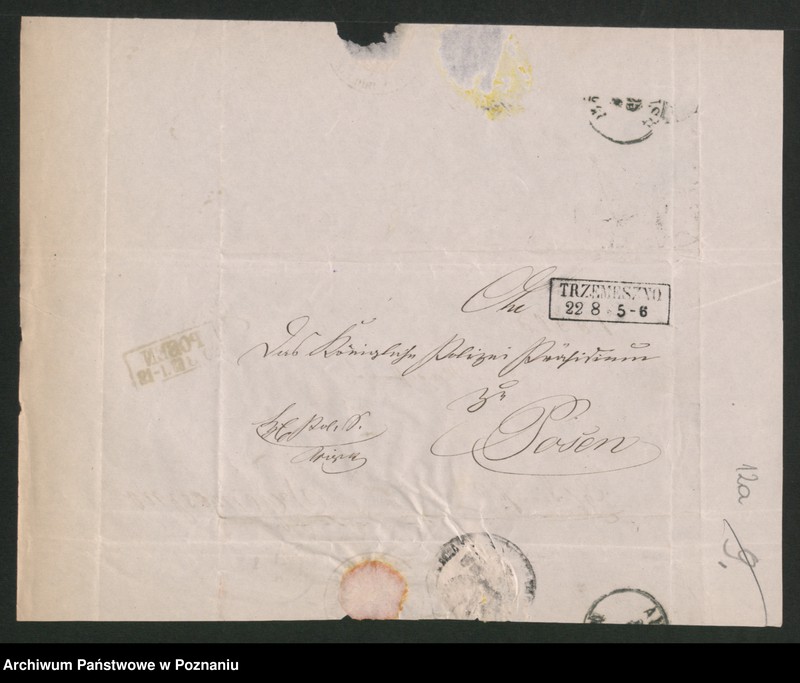 Obraz 18 z jednostki "A. betr. den polnischen Emigranten Leopold von Białkowski"