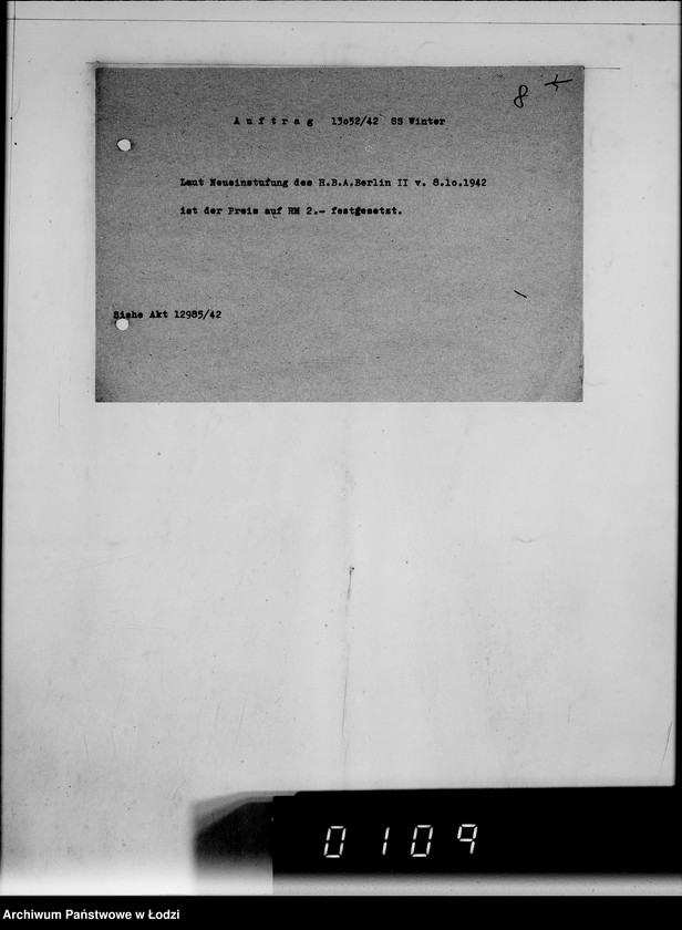 Obraz 12 z jednostki "444 Kriegsauftrag 13052/42 Winter 38 1803 St.Fusssäcke HBA Berlin II"