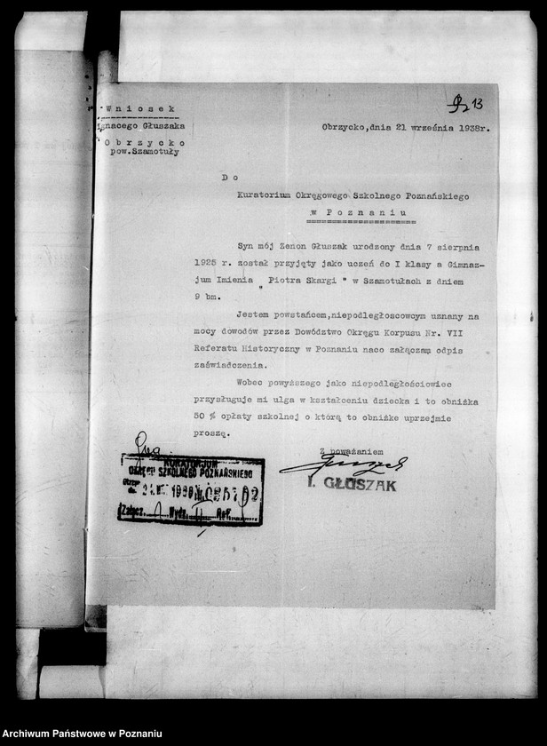 Obraz 16 z jednostki "Państwowe Liceum i Gimnazjum- Szamotuły [spis abiturientów]"