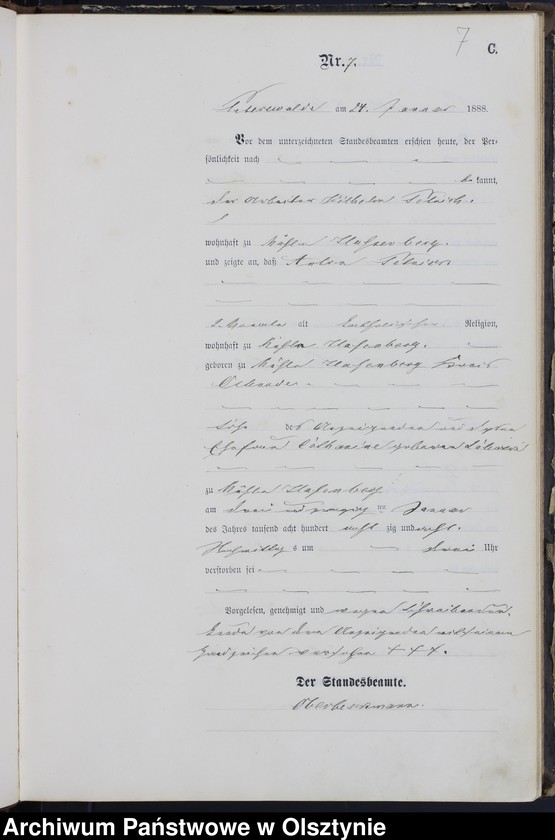 image.from.unit.number "Sterbe-Haupt-Register Nr 1 - 84"