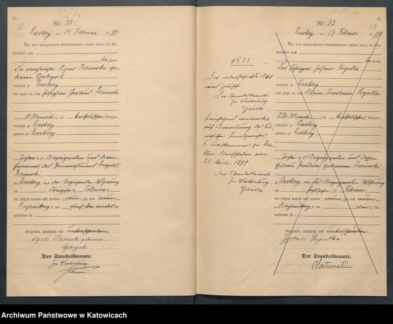 Obraz 20 z jednostki "Księga zgonów nr 1-409"