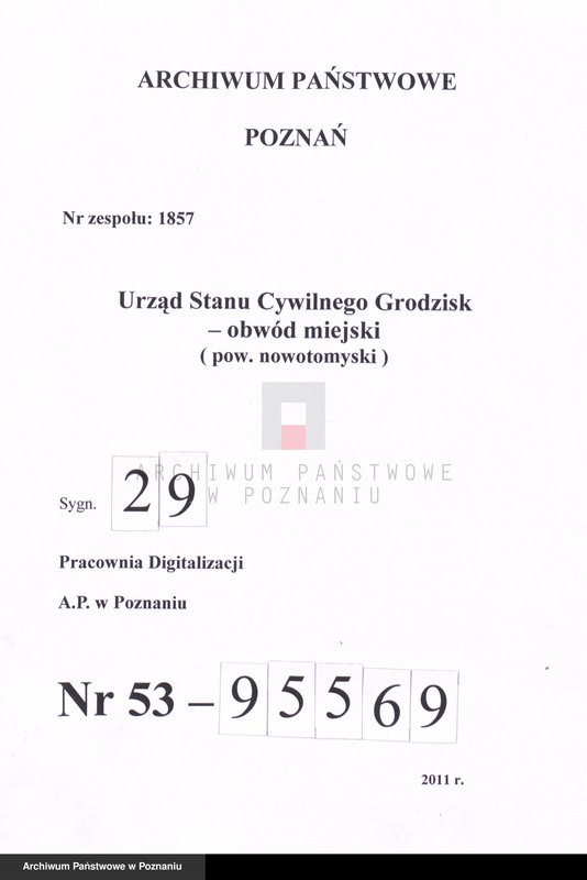 Obraz 1 z jednostki "Księga małżeństw"