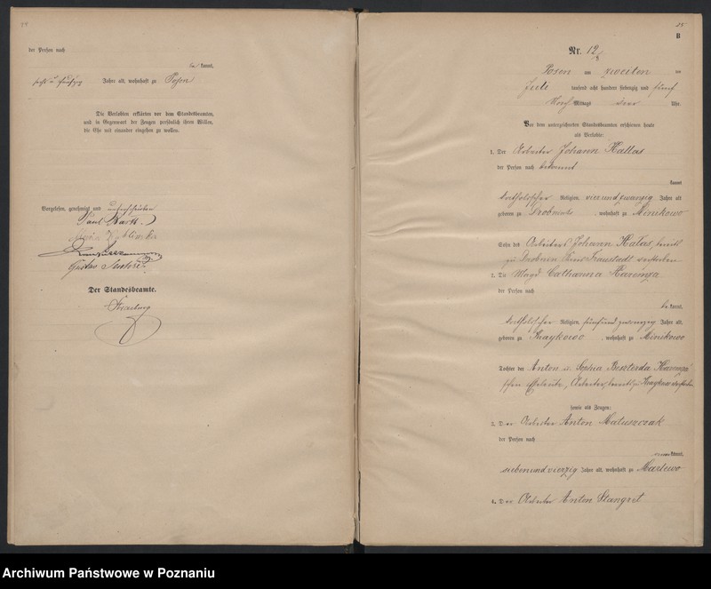 Obraz 15 z jednostki "Księga małżeństw"