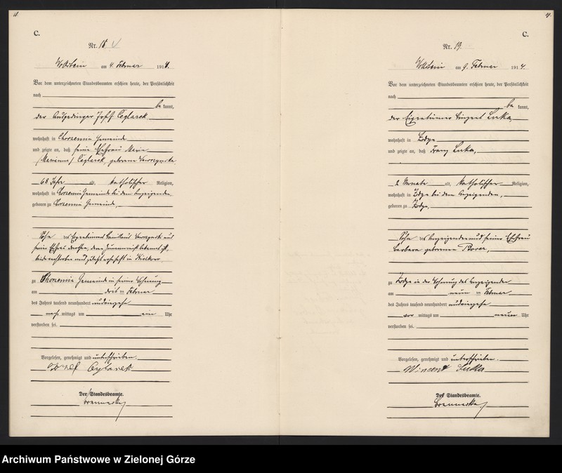 Obraz 12 z jednostki "[Księga zgonów- Wolsztyn wieś]"