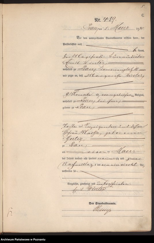 Obraz 8 z jednostki "Księga zgonów t. II"