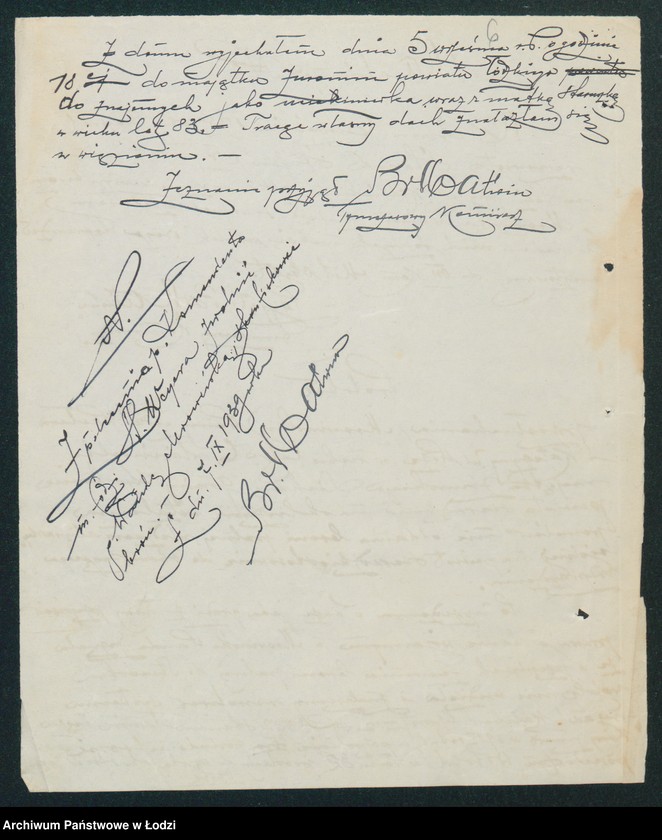 Obraz 8 z jednostki "[Akta VII Komisariatu Milicji Obywatelskiej -protokoły zajść, aresztowań i kradzieży]"