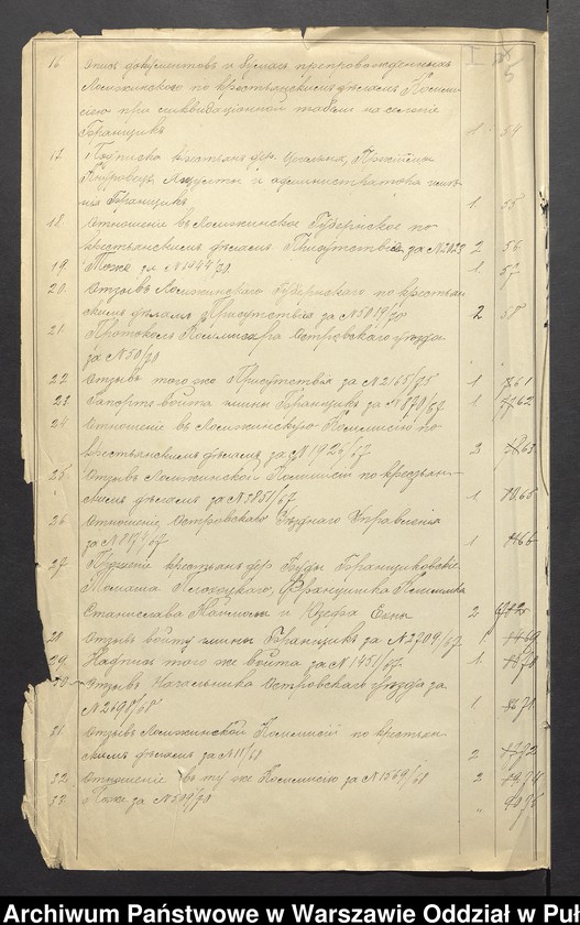 image.from.unit.number "O urządzaniu chłopów byłej rządowej wsi kolonialnej Brańszczyk, gm. Brańszczyk, wchodzącej przy opublikowaniu ważnych dekretów z dnia 19 lutego, 12 marca 1864 r. (Skład prywatnej własności Brańszczyk podległej Eieklie Rapackiej cz.1)"