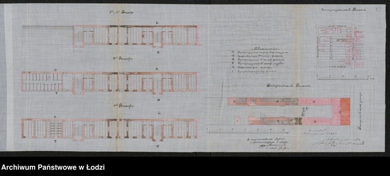 image.from.unit.number "Ob˝ utverždenìi proekta na nadstrojku Maerom˝ Cilihom˝ v˝ g[orode] Lodzi po Petrokovskoj ulicě pod˝ N 107/756 - 2h˝ kamennyh˝ 4h˝ êtažnyh˝ fligelej na suŝestvuûŝem˝ kamennom˝ 3h˝ êtažnom˝ žilom˝ domě"