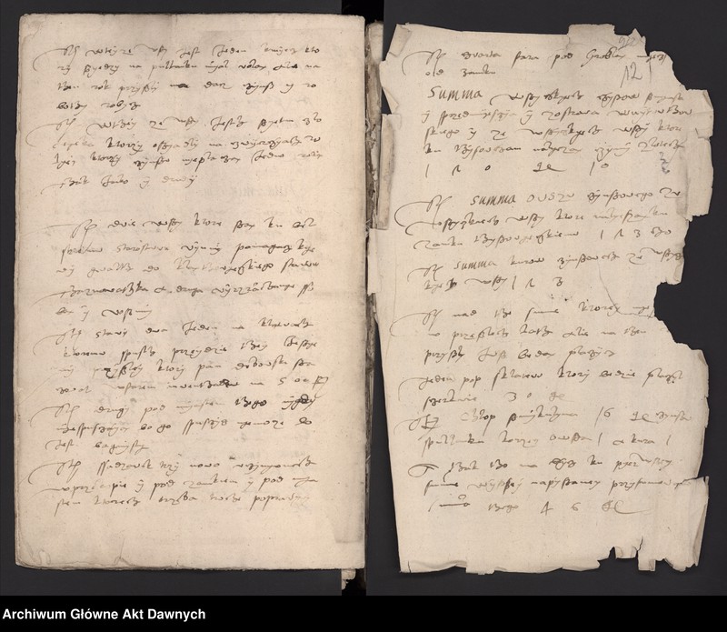 image.from.unit.number "Rejestry poborowe i wybranieckie, inwentarze i rachunki królewszczyzn i wielkorządów, rachunki z kwarty, wyliczenia sejmowe itp."