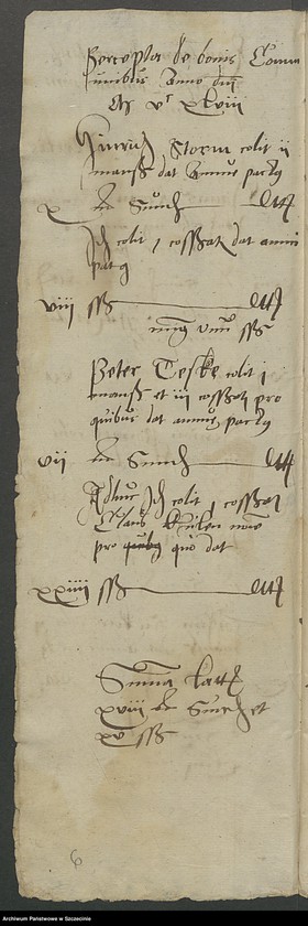 image.from.unit.number "Registrum pactuum bonorum communium in pecuniis ecclesiae Caminensis."