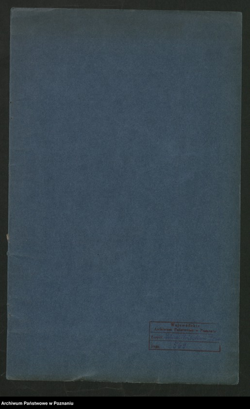 Obraz 2 z jednostki "A. betr. den Probst Ignaz Anders in Chytrowo bei Jaraczewo"